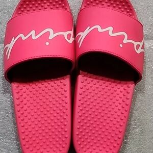 PINK Victoria's‎ Secret Women's Slide Sandals Size 5 To 7 - Hot Pink